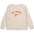 THE NEW TNNatasha Melange Sweatshirt Sweatshirt Oatmeal Melange